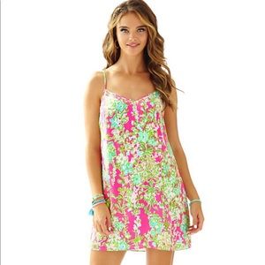 Dusk Strappy Silk Slip Dress Lilly Pulitzer - NWOT